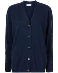 Pringle of Scotland - V-Neck Cashmere Cardigan - Lyst