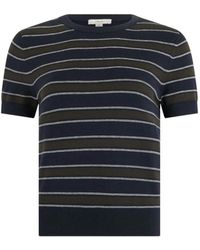 Vince - Camiseta Con Manga Corta Y Motivo De Rayas - Lyst