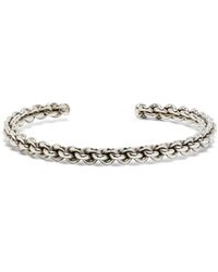 Elle Macpherson - Bracciale Rigido Intrecciato - Lyst