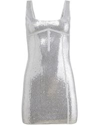 Fleur du Mal - Sequin Knit Bodycon Dress - Lyst