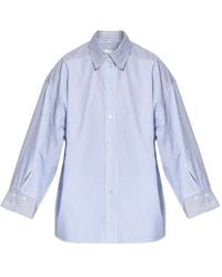 Munthe - Gestreiftes Hemd im Oversized-Look - Lyst