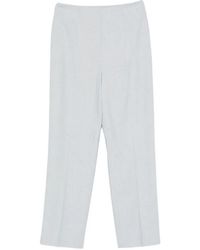 Alberta Ferretti - Side-Pocket Trousers - Lyst