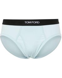 Tom Ford - Slip Van Katoenmix - Lyst