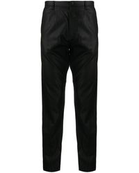 Julius - High-waisted Slim-fit Trousers - Lyst
