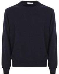Cruciani - Crew-Neck Knitted Sweater - Lyst