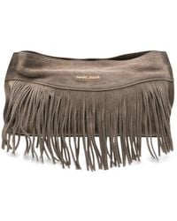 Marc Ellis - Dakota M Fringe-Trim Leather Shoulder Bag - Lyst