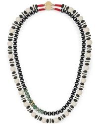 Roxanne Assoulin - Salt & Pepper Beaded Necklace (Set Of 2) - Lyst
