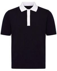 Alpha Studio - Polo À Col Contrastant - Lyst