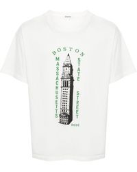 Bode - T-Shirt mit Logo-Print - Lyst