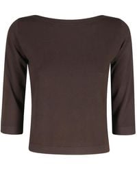 Roberto Collina - Boat-Neck Sweater - Lyst