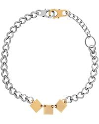 Versace - Cube-Charm Keychain - Lyst