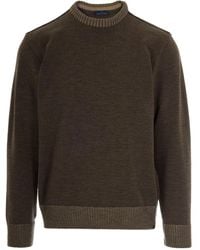 Paul & Shark - Ribbed-Hem Wool Sweater - Lyst