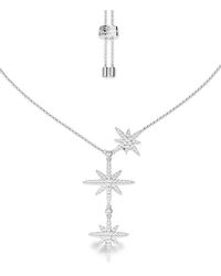 Apm Monaco - Météorites Crystal-Embellished Necklace - Lyst