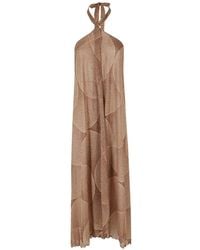 Pin-Up Stars - Lamé-Effect Patterned Pareo - Lyst