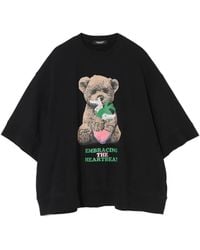 Undercover - Bear-Print Cotton Sweater - Lyst