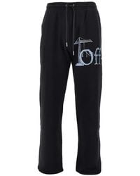 Off-White c/o Virgil Abloh - Spices Arrow Cotton Track Pants - Lyst