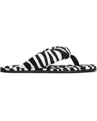 The Attico - "Indie" Flip-Flops Cappuccino And - Lyst