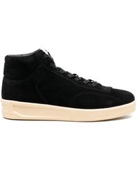 Jil Sander - Suede High-Top Sneakers - Lyst