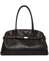 Orciani - Large Aura Lagoon Embossed-Leather Tote Bag - Lyst