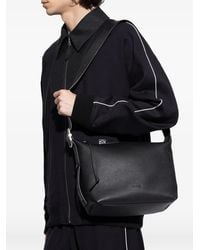 Loewe - Loop Leather Hobo Bag - Lyst