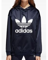 adidas - Felpa Con Cappuccio Stadium Trefoil "Legend Ink/ - Lyst