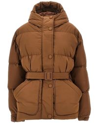 Ienki Ienki - Michlin Belted Puffer Jacket - Lyst