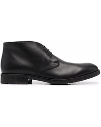 Bally - Lace-up Leather Ankle Boots - Lyst