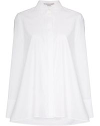 Stella McCartney Camicia svasata - Bianco