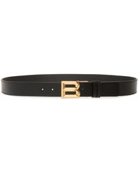 Bally - B Bold Leather Belt - Lyst