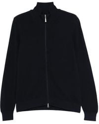 Gran Sasso - Katoenen Vest Met Rits - Lyst