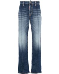 DSquared² - Richard Mid-rise Slim-fit Jeans - Lyst