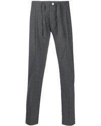 Entre Amis - Micro Pleats Tailored Trousers - Lyst