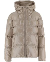 Pinko - Quilted Hooded Down Jacket - Lyst