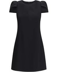 McQueen - Kleid mit Puffärmeln - Lyst