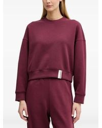 Benetton - Logo-Embroidered Crew-Neck Sweatshirt - Lyst