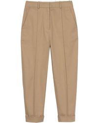 3.1 Phillip Lim - Tapered-leg Cropped Trousers - Lyst