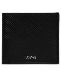 Loewe - Stamped Bi-Fold Wallet - Lyst