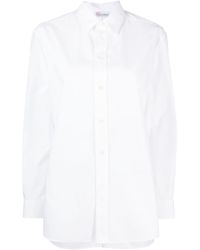 RED Valentino - Camicia Tie-back Cotton Shirt - Lyst
