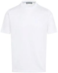 Canali - Crew-Neck T-Shirt - Lyst