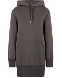 Sacai - Hoodie mit gerippten Bündchen - Lyst
