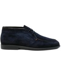 Santoni - Malibu Lace-Up Loafers - Lyst