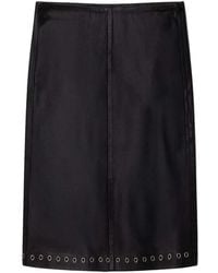 GIMAGUAS - Eyelets Skirt - Lyst
