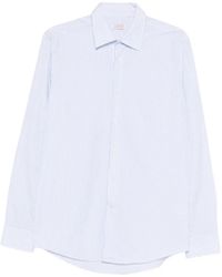 Fursac - Striped-Pattern Cotton Shirt - Lyst