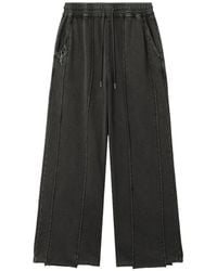 Mini Cream - Panelled Wide-Leg Track Pants - Lyst
