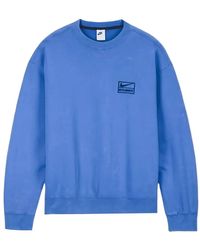 Nike - Acid-Wash Crew-Neck Sweatshirt - Lyst