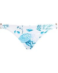 Vilebrequin - Slip Bikini Medusa And Shells - Lyst