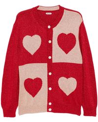 Bode - Lame-Hearts Cardigan - Lyst