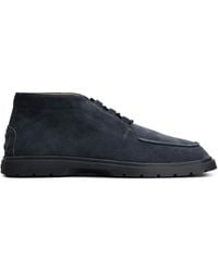 Tod's - Suede Leather Ankle Boots - Lyst