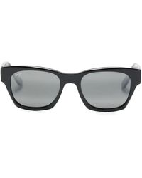Maui Jim - Valley Isle Square-Frame Sunglasses - Lyst