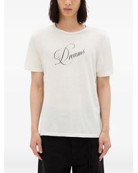 Ann Demeulemeester - Graphic-Print T-Shirt - Lyst